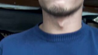 Raw dick is taken in the ass and cum is put in the mouth by a Latino newbie