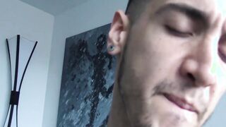A young Latino man engages in a bareback fuck as he explores his sexuality