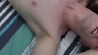 Australian stud jerking his sweet dick off