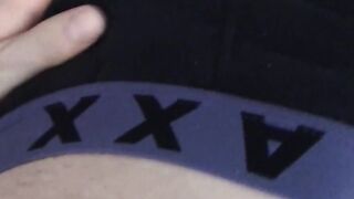 Australian stud jerking his sweet dick off