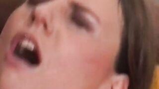 White Slut Claudia Rossi Black DP