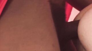 Thick black dick gets the better of White Twink