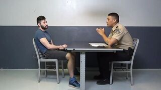 In custody jock sucks cock and rawrides out