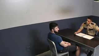In custody jock sucks cock and rawrides out