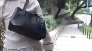 Japanese women furtively taped as they are pissing