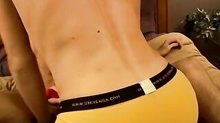 Undie twinks banging hole after his cock gets sucked by emo