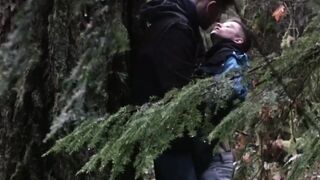 Stepdaddy barebacking young man in forbidden session