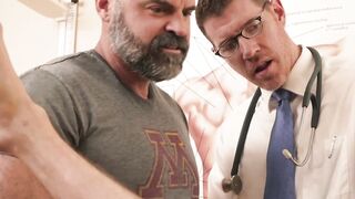 Handsome stepson bareback ass drilled and fingered by stepdaddy