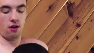 Forbidden stepbrother raw fucking while horny stepdaddy watches