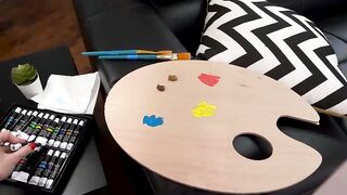 Artist Sidra Sage Fucks Her Handsome Big Dicked Model