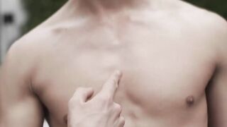 Horny slut TS lets varsity players fuck her ass