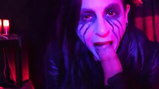 Masked goth Joanna Angel gives her anal virginity for cult