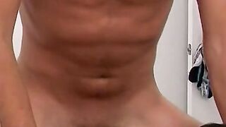 Giving my stepbro a blowjob while blowing my cigarette