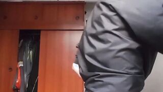 Tattooed amateur Latino jerks off himself until cumshot