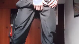 Tattooed amateur Latino jerks off himself until cumshot