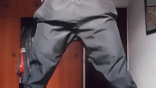 Tattooed amateur Latino jerks off himself until cumshot
