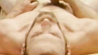 Hairy classic homo strokes while his butt mates blow