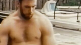 Hairy classic homo strokes while his butt mates blow