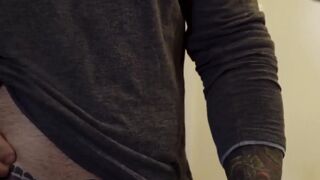 Horny stepson has his ass ravaged by hung stapdad after BJ