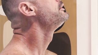 Twink stepson raw fucked after shaving his cute face
