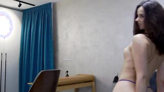 Erotic brunette show Free live broadcast