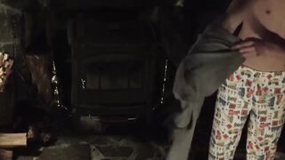 Stepdad shoves his giant dick in stepsons tight little ass