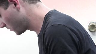Young gay latino cums hard breeding with hairy stepdaddy