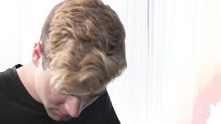 Young gay latino cums hard breeding with hairy stepdaddy