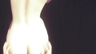 Fubuki 1 Punch-Man point of view Anime 3D 4K - Manga hentai Japanese Porn - Oral Sex and plowed