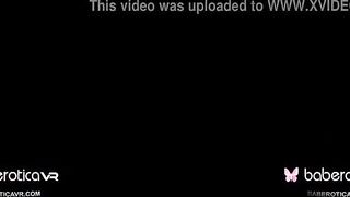 Solo fucked doll, Vanna Bardot is masturbating, into VR