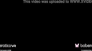 Solo fucked doll, Vanna Bardot is masturbating, into VR