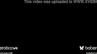 Solo fucked doll, Vanna Bardot is masturbating, into VR
