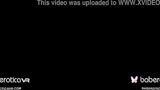 Solo fucked doll, Vanna Bardot is masturbating, into VR