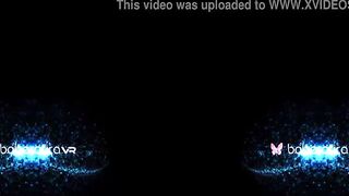 Solo fucked doll, Vanna Bardot is masturbating, into VR
