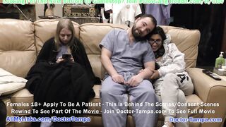 $CLOV Glove Into As Doctor Tampa While He Examines Bratty Orphan Cheer-leader Jasmine Rose Assisted By Nurse Ava Siren, Recorded Inside pov ONLY For GirlsGoneGyno.com