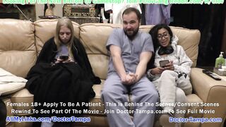 $CLOV Glove Into As Doctor Tampa While He Examines Bratty Orphan Cheer-leader Jasmine Rose Assisted By Nurse Ava Siren, Recorded Inside pov ONLY For GirlsGoneGyno.com
