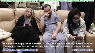 $CLOV Glove Into As Doctor Tampa While He Examines Bratty Orphan Cheer-leader Jasmine Rose Assisted By Nurse Ava Siren, Recorded Inside pov ONLY For GirlsGoneGyno.com