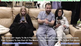 $CLOV Glove Into As Doctor Tampa While He Examines Bratty Orphan Cheer-leader Jasmine Rose Assisted By Nurse Ava Siren, Recorded Inside pov ONLY For GirlsGoneGyno.com