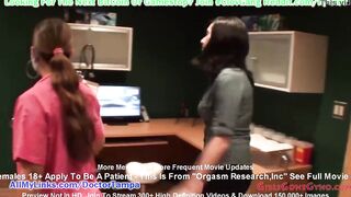 $CLOV - Tina Lee Comet Undergoes INSANE Orgasm Research While Tied At The Gloved Hands of Doctor Tampa & Nurse Nyxon ONLY At GirlsGoneGyno.com