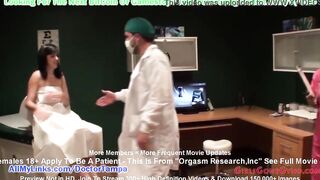 $CLOV - Tina Lee Comet Undergoes INSANE Orgasm Research While Tied At The Gloved Hands of Doctor Tampa & Nurse Nyxon ONLY At GirlsGoneGyno.com
