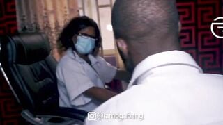 Young Sexual female medical doctor boned  school girl right into her office