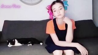 Adorable 18 year old compilation Emma Fiore