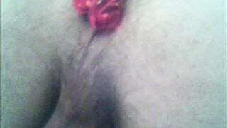 hornycouple1981: Hubby Anal Dildoes, Jerking Off, and Cumshots