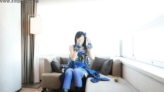 【個人撮影】奇跡の18歳 現役モデル アイドルとの撮影会 密室ホテルでの生乳、生まんこ、気持ちよさに困惑→アヘ顔を記録した極秘の個人撮影会