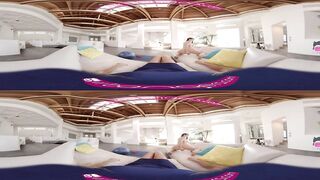 VR PORN-Long titties Latine beauty Yoga Class