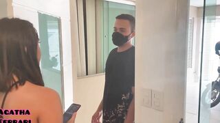 Novinha Fodendo Com Técnico Pauzudo - Bruno Camaro  (Completo No X-RED)