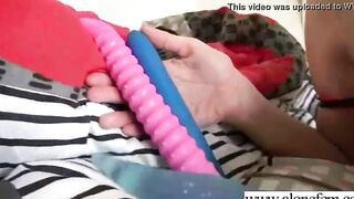 Alone 18 Women (katie king) Put Into Her Holes Filthy Things mov-23