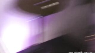 Bimbo Wifey Masturbates When Turned On At Home Cunt Having Fun