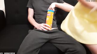 Prank with the Pringles can or how to Trick (fool) your Lover. Step by Step Guide (instruction)
