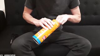 Prank with the Pringles can or how to Trick (fool) your Lover. Step by Step Guide (instruction)